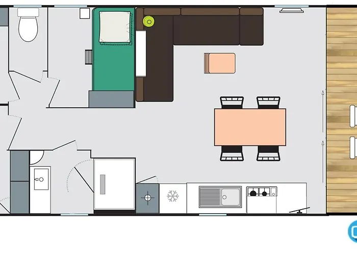 Clicochic Au Clair Ruisseau Kamp alanı *